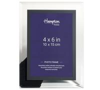 Hampton Frames GTM24046 Cadre photo en verre avec finition miroir 10 x 15 cm