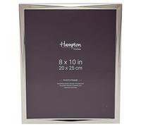Hampton Frames Lucca,Cadres Cadre à Photo avec Diamants 15 mm de Largeur, Fini Argent LCC19980