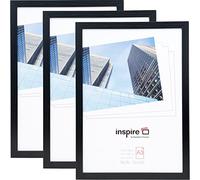 Hampton Frames Oxford OXF3042NG-Lot de 3 cadres photo en plexiglas Noir 30 x 42 cm