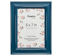 Hampton Frames Paloma Cadre Photo en Bois Vieilli Bleu Sarcelle 12,7 x 17,8 cm 13 x 18 cm