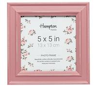 Hampton Frames Paloma PAL301955P Cadre photo carré vieilli Rose 13 x 13 cm
