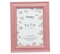 Hampton Frames Paloma PAL301957P Cadre photo vieilli chic rose 13x18 cm - Bois 30 mm - Verre - À poser ou accrocher - Portrait ou paysage - Maison ou bureau