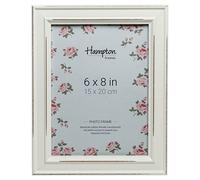 Hampton Frames Paloma PAL301968W - Cadre Photo Vieilli Chic - Blanc - 15 x 20 cm