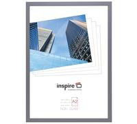 Hampton Frames ZURICH ZURA2GRYX-PK1 Cadre photo gris en acrylique (sans verre) A2 (42 x 59 cm)