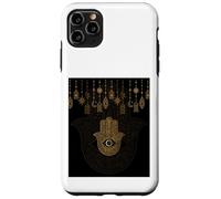 Hamsa Mauvais Œil Main de Fatma Mandala Protection Spirituelle Coque pour iPhone 11 Pro Max