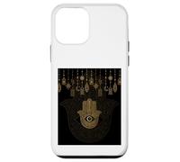 Hamsa Mauvais Œil Main de Fatma Mandala Protection Spirituelle Coque pour iPhone 12 Mini