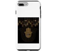 Hamsa Mauvais Œil Main de Fatma Mandala Protection Spirituelle Coque pour iPhone 7 Plus/8 Plus