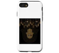 Hamsa Mauvais Œil Main de Fatma Mandala Protection Spirituelle Coque pour iPhone SE (2020) / 7/8
