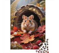 Hamster 1000 Pièces Puzzle Coloré Puzzle Adulte Stimulantes Loisir Détente Pièces Parfaitement Assorties The Art of Colour 1000pcs (75x50cm)