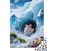 Hamster 1000 Pièces Puzzle De Qualité Supérieure Puzzle Adulte Stimulantes Loisir Détente Pièces Parfaitement Assorties The Art of Colour 1000pcs (75x50cm)