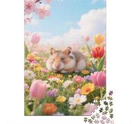 Hamster 1000 Pièces Puzzle Série Pleine De Couleurs Puzzle Adulte Impossible Loisir Détente Pièces Parfaitement Assorties The Art of Colour 1000pcs (75x50cm)
