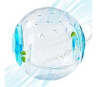 hamster 7" - Jouet pour hamster nain - Transparent, silencieux et respirant - 17,8 cm - Jouet d'exercice pour petits animaux