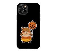 Hamster avec Ballon Citrouille Halloween Coque pour iPhone 11 Pro
