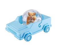 Hamster Ball Car - Small Hamsters Wheel Toy Running Exercise | Funny Exercise Running Wheel For Little Pet For Syrian Gerbils For Dwarf Gerbil Home Stress Relief Hamster