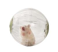 Hamster Ball, Portable Exercise Ball Dwarf Pets, Quiet Running Pet Toy with Locking Lid, Safe Workout Accessory Chinchillas, Gerbils, Mice, Ideal for Indoor Use, Home Play, Cage-Free Exploration