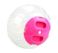 Hamster Balls to Run in, Transparent Dwarf Hamster Running Wheel, Silent Exercise Toy, Fun Activity Wheel for Chinchillas and Small Pets, 4.72 inches, PP