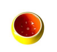 Hamster Bol en céramique empêcher Le Mouvement de Bascule et Chewing Merveilleux Plat de Nourriture pour Petits rongeurs Gerbille Hamster Souris Cochon d'Inde Australis Hérisson