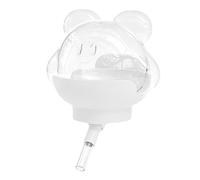 Hamster Bottle, Water Dispenser, Magnetic Feeder Waterer Cage Setup, 220ml Pet Supplies with Holder, Accessories for Mice Hedgehog Ferret Bunny Chinchilla Small Animal, 3.94inch