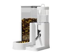 Hamster Bowl, Bunny Dispenser, 4.13x4.33x5.91 inches, Pet Waterer, Automatic Feeder, PP Polystyrene Material, Daily Cage Use, for Home Bedroom, Living Room Travel, Indoor Outdoor