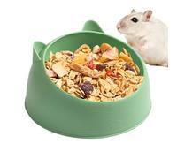 Hamster Bowl, Guinea Pig Food Bowl, ABS Material, Non-Tip Design, Bread and Water Dish for Small Animals, Prevent Tipping, Ideal for Hamsters, Guinea Pigs, Rabbits, 5.12x2.68 in, 1 Unit