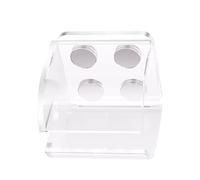 Hamster Brinking Bottleder - support de distributeur d'eau pour animaux de compagnie monté en cage avec machine à sous | Récipient alimentaire compact pour gerbille, hérisson et habitat des petits ani