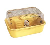 Hamster Cage, 35x25cm by 3.78x9.84 inches Small Gerbil Habitat, Anti-Escape Design, Removable Cage, Ideal for Hamster, Guinea Pig, Pet Accessories, Easy Setup