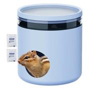 Hamster Cage Hide Outs, Hamster se cachent - Sphers de cachette de petit animal | Refuge de refroidissement créatif avec 2 packs de glace pour l'habitat pour animaux de compagnie cachette de sommeil j