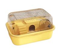 Hamster Cage - House Sleephog House avec Couvercle Transparent | Accessoires de Petits Animaux Anti-Escape, Cage de sécurité Amovible pour Les Accessoires pour Animaux de Compagnie