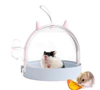 Hamster Cage Travel Carrier - Cages portables Les petits animaux transportent un étui de voyage | Petit animal transporte un récipient d'habitat | Carrier du hamster | Carrier de voyage pour animaux d