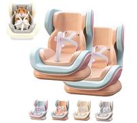 Hamster Car Seat, Hamster Car Seat Vent Mount, Adjustable Small Animal Safety Carrier with Secure Buckle for Hamsters Guinea Pigs Small Animals (2PCS D)