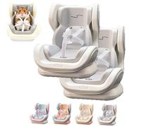 Hamster Car Seat, Hamster Car Seat Vent Mount, Adjustable Small Animal Safety Carrier with Secure Buckle for Hamsters Guinea Pigs Small Animals (2PCS B)