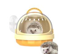 Hamster Carrier Bag | Portable Small Animal Travel Cage | Guinea Travel Carrier with Detachable Water Bottle, Panoramic Bag for Hamster, Rabbit