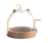 Hamster Carrier Cage, Dwarf Hamster Carrier, Small Animal Carrier, Hamster Outdoor Cage, Portable Small Animal Carriers with Ventilation Holes and a Built-in Water Bottle and Other Small Pets.