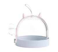 Hamster Carry Cage - Cage Portable de Planeur, Petite Cage de Hamster de Diable avec Porte renouvelable à 180 degrés, habitats de Hamster de Petits Animaux Transparents Portables pour Le hérisson