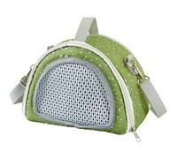 Hamster Carrying Case, Breathable Pet Travel Carrier Bag, Multi-Purpose Oxford Backpack for Hamsters, Birds, Small Dogs, Cats, Turtles, 8.27x5.31x6.30 inch