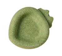 Hamster Chew Toys, Edible Teething Bowl, Small Animal Feeding Container, Natural Pet Supplies for Chinchilla, Gerbil, Ferret & Bunny, (Size: 4.49x5.31 inches) Green