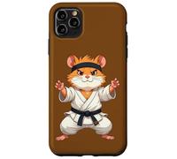Hamster combatif portant un GI dans la pose de combat 1 - Fan Fun Coque pour iPhone 11 Pro Max