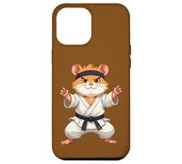 Hamster combatif portant un GI dans la pose de combat 1 - Fan Fun Coque pour iPhone 12 Pro Max
