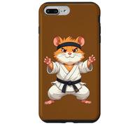Hamster combatif portant un GI dans la pose de combat 1 - Fan Fun Coque pour iPhone 7 Plus/8 Plus