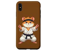 Hamster combatif portant un GI dans la pose de combat 1 - Fan Fun Coque pour iPhone XS Max