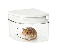 Hamster Cooling House | Acrylic Summer Cooling 15 x 21 x 13.3cm with Ice Box Spacious Easy Entry Shelter | Çooling Cave for Hamsters Gerbils Sugar Gliders | Small Animal