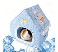 Hamster Cooling House - Cotton, Pet Cooling Cave, Ice Pack Shelter