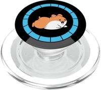 Hamster dans Une Roue pour Hamster PopSockets PopGrip pour MagSafe
