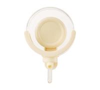 Hamster Distributeur d'eau - ABS PP Glass 9,5 x 13,6 cm 150 ml | Bouteille de boisson magnétique sans goutte | Petit récipient d'eau pour hamster Gerbil Chinchilla Bunny Ferret Hedgehog Cage And Tank