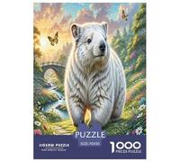 Hamster d'or Puzzle 1000 Pieces Cadeau Unique Jeu Éduchatif Challenge Toy À De Qualité Supérieure Peinture Art pour Adultes Et Enfants 70x50cm/1000pcs