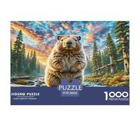 Hamster d'or Puzzle 1000 Pièces Cadeau Unique Jeu Éduchatif Challenge Toy À De Qualité Supérieure Peinture Art pour Adultes Et Enfants 38x26cm/1000pcs