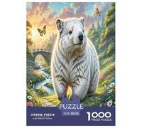 Hamster d'or Puzzles 1000 Pieces Cadeau Unique Jeu Éduchatif Challenge Toy À De Qualité Supérieure Peinture Art pour Adultes Et Enfants 38x26cm/1000pcs