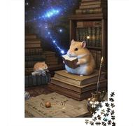 Hamster doré 1000 Pièces Puzzle Coloré Puzzle Adulte Stimulantes Activités Familiales Pièces Parfaitement Assorties The Art of Colour 1000pcs (75x50cm)