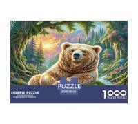 Hamster doré Puzzles 1000 Pieces Cadeau Unique Jeu Éducatif Challenge Toy À De Qualité Supérieure Peinture Art pour Adultes Et Enfants À Partir De 12 Ans 38x26cm/1000pcs