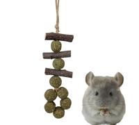 Hamster En Bois À Mâcher - 50 G, Jouet De Dentition Sain, Jouet À Mâcher Pour Petits Animaux | Cage Polyvalente Pour Hamster, Furet, Hérisson, Degu, Chinchilla, Amusante Pour Les Soins Bucco-dentaires